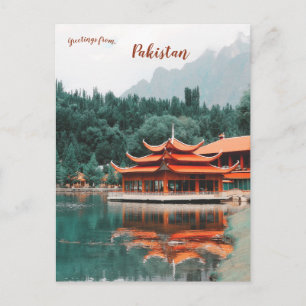 Shangri La Resort Skardu Pakistan Postcard