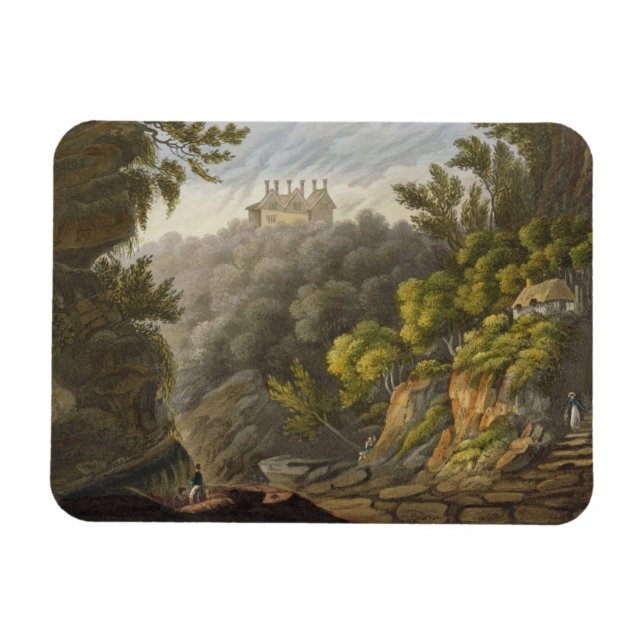 Shanklin Chine, from 'The Isle of Wight Illustrate Magnet (Horizontal)