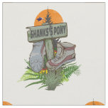 Shanks&#39;s pony old hiking boots fabric