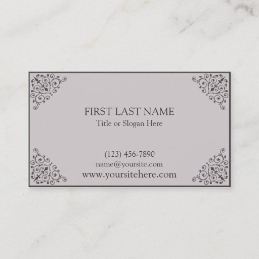 Customizable Shannon Business Card Templates
