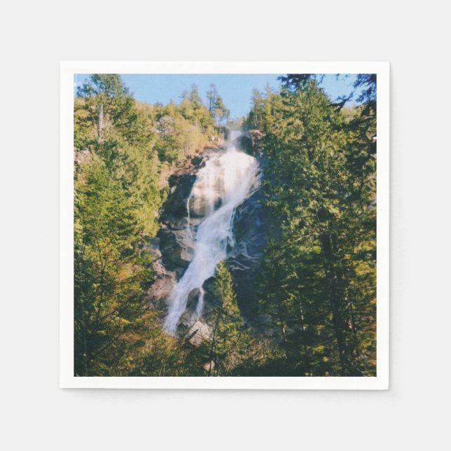 Shannon Falls, Squamish, Canada  Napkins (Front)
