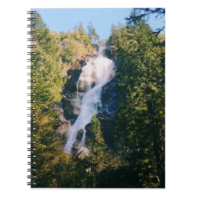 Shannon Falls, Squamish, Canada  Notebook (Front)