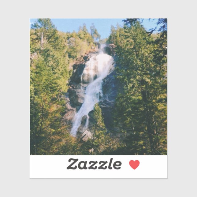 Shannon Falls, Squamish, Canada  Sticker (Sheet)