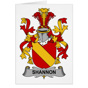 Shannon Family Crest Cards