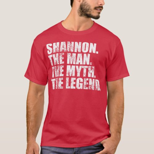 ShannonShannon Family name Shannon last Name Shann T_Shirt