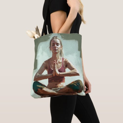 Shanti  Namaste  Tote Bag