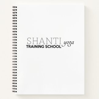 Shanti Yoga Training School Notebook