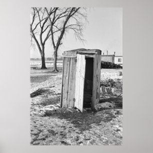 SHANTY TOWN OUTHOUSE1936 POSTER