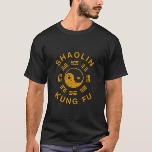 Shaolin Kung Fu Mial  T_Shirt