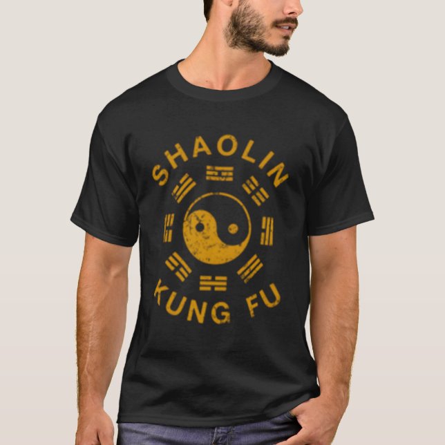 Shaolin Kung Fu Mial T-Shirt (Front)