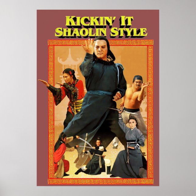 Shaolin Kung Fu Poster (Front)