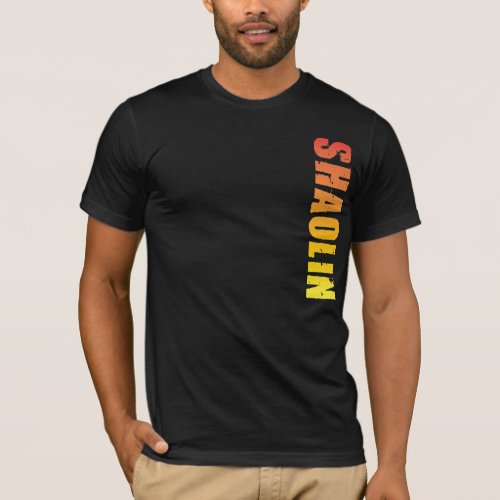 Shaolin Kung Fu T_shirt