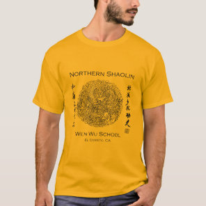 Shaolin T-Shirt for Men - Gold