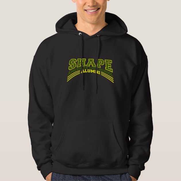 SHAPE American High School Hoodie Zazzle