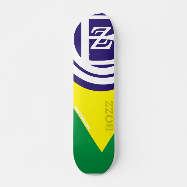 Shape BOZZco. (ref.05) Skateboard Deck (Front)