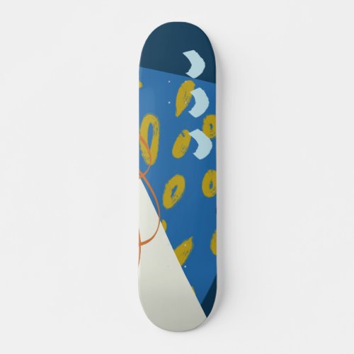 Shape Gathering illustration abstract Skateboard