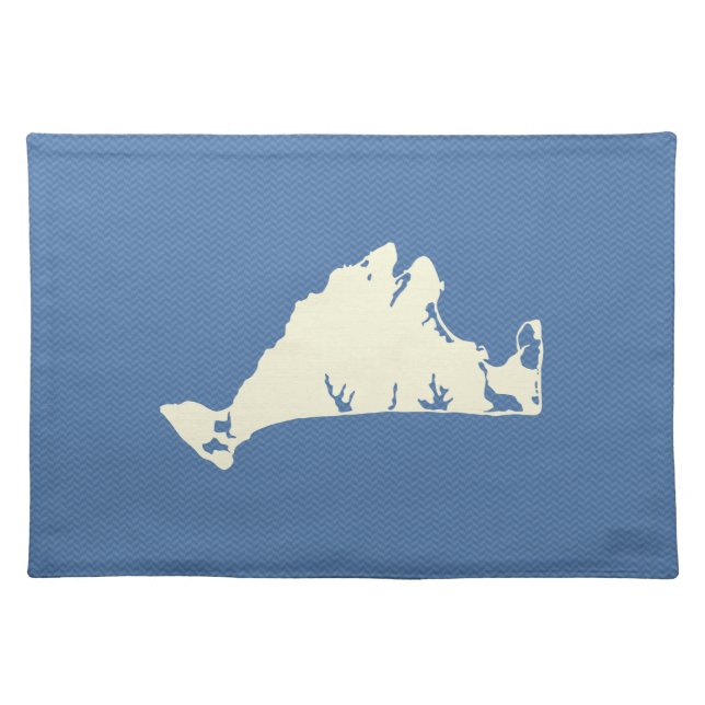 Shape of Martha's Vineyard Placemats (Front)