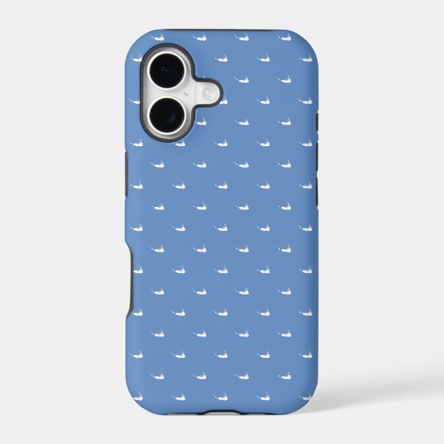 Shape of Nantucket Pattern iPhone Case (Back)
