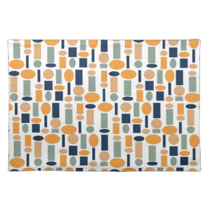 Shape Pattern Cloth Placemat