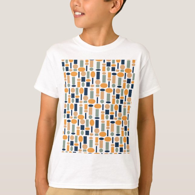 Shape Pattern  T-Shirt (Front)