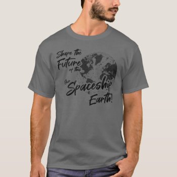 Shape The Future - Light Theme T-shirt by TouringPlans at Zazzle
