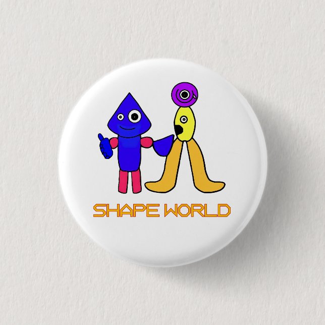 Shape World Button (Front)