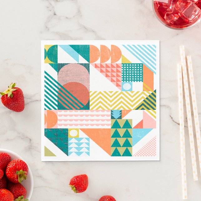 Shape World Pattern Napkins (Creator Uploaded)