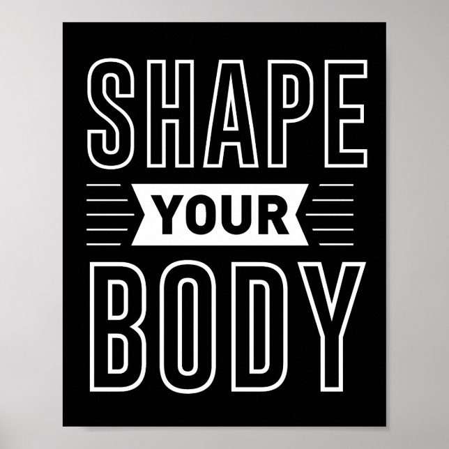 SHAPE YOUR BODY          POSTER (Front)
