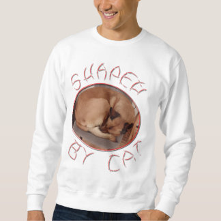 Shaped by cats sweatshirt
