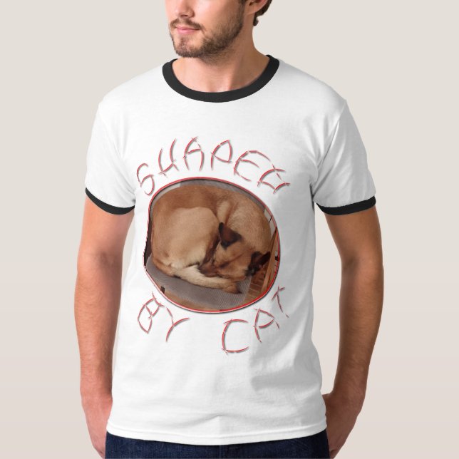 Shaped by cats T-Shirt (Front)