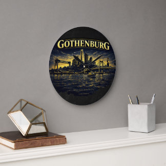 Shaped by water, history and the light of the Nort Large Clock