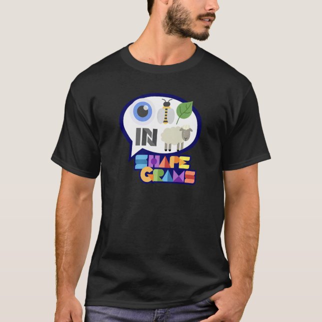 Shapegrams Eye Bee Leaf In Ewe T-Shirt (Front)