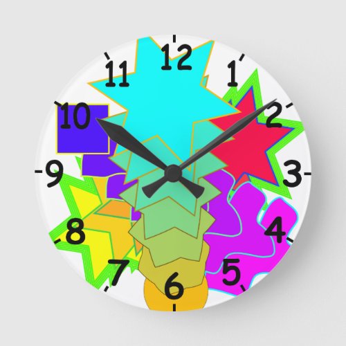 Shapes and Colors Clock