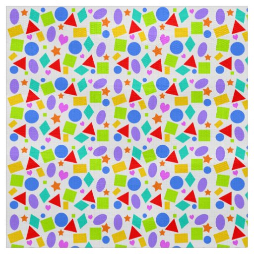 Shapes and Colors Fabric