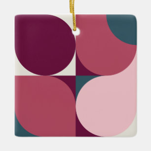 Shapes Ceramic Ornament