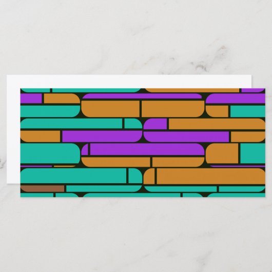 Shapes in retro colors (Front/Back)