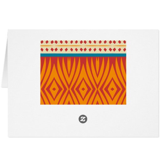 Shapes in retro colors (Back Horizontal)