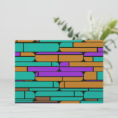 Shapes in retro colors (Standing Front)