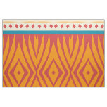 Shapes in retro colors fabric