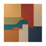 Shapes Modern Abstract Wood Wall Art