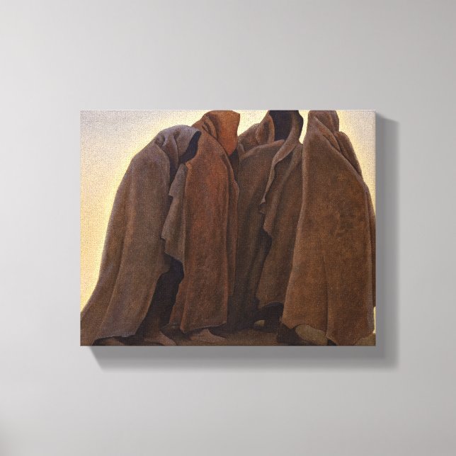 Shapes of Fear by Maynard Dixon Canvas Print (Front)