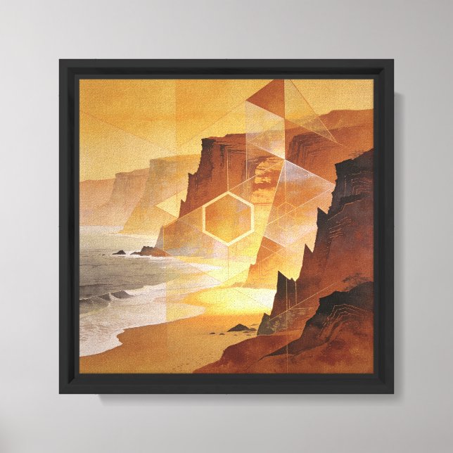 Shapes of Memory Canvas Print (Front)