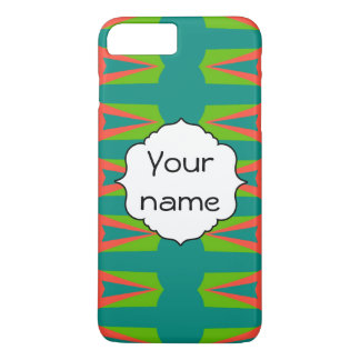 Shapes on an orange background iPhone 8 plus/7 plus case