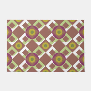 Shapes Pattern Abstract Doormat