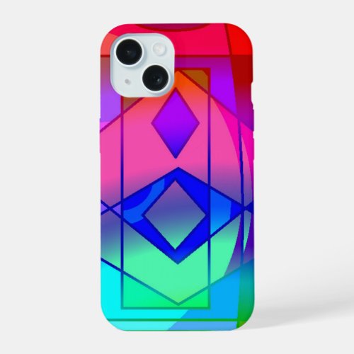 Shapes Play iPhone 15 Case
