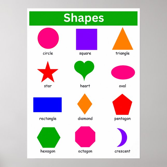 Shapes Poster (Front)