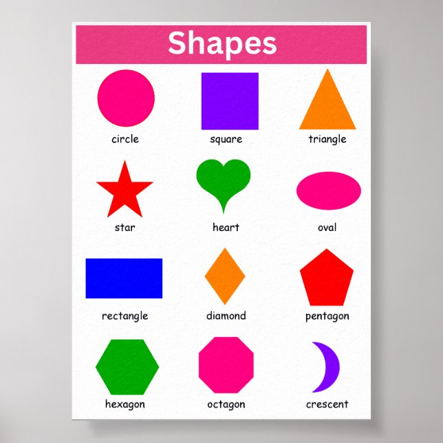 Shapes Poster (Front)