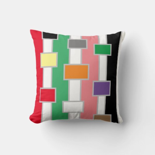 shapes Throw Pillow