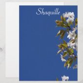 Shaquille Blossom Letterhead (Front/Back)