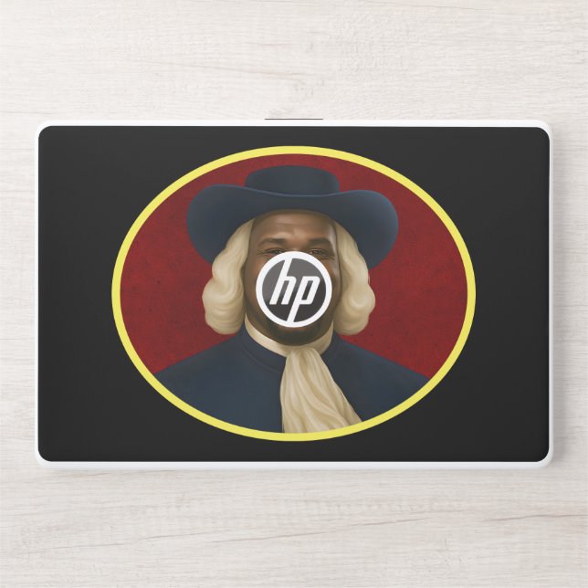 Shaquille Oatmeal Funny Meme HP Laptop Skin (Front)